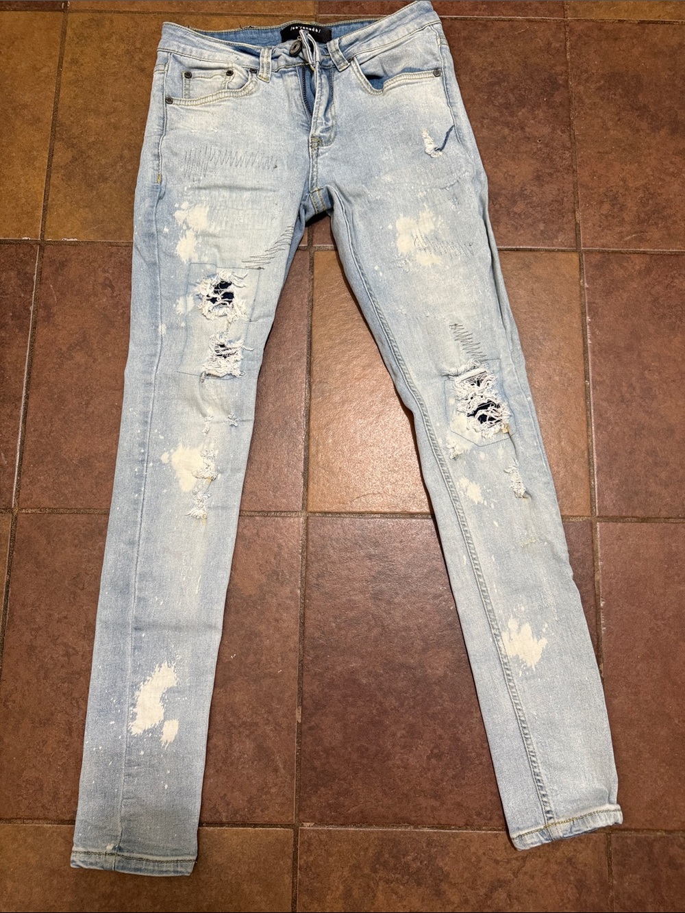 Serenede black truffle skinny jeans